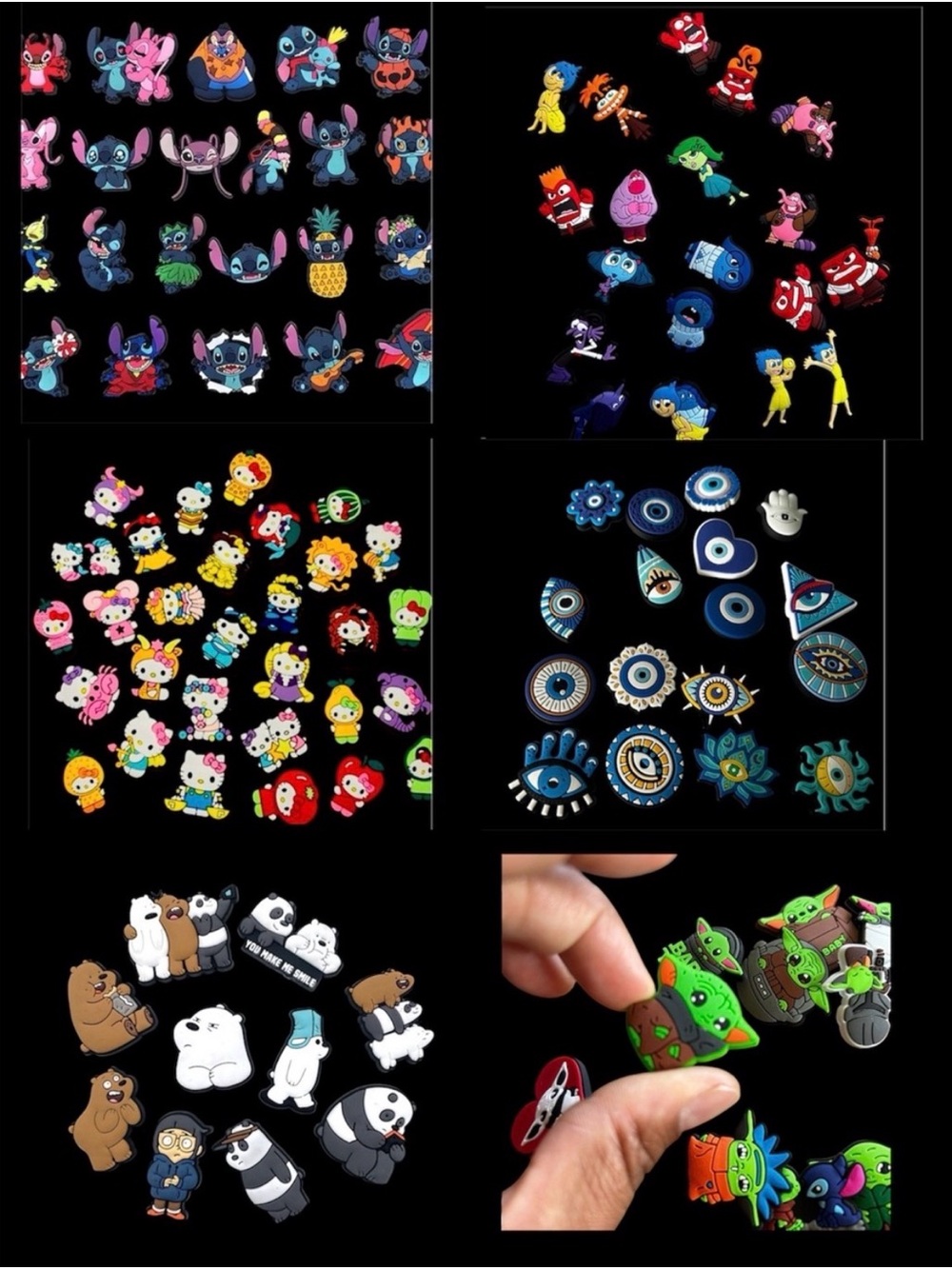 120+ PCS Shoe Charms Bulk Wholesale Reseller Lot Destash